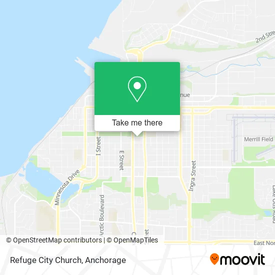 Refuge City Church map