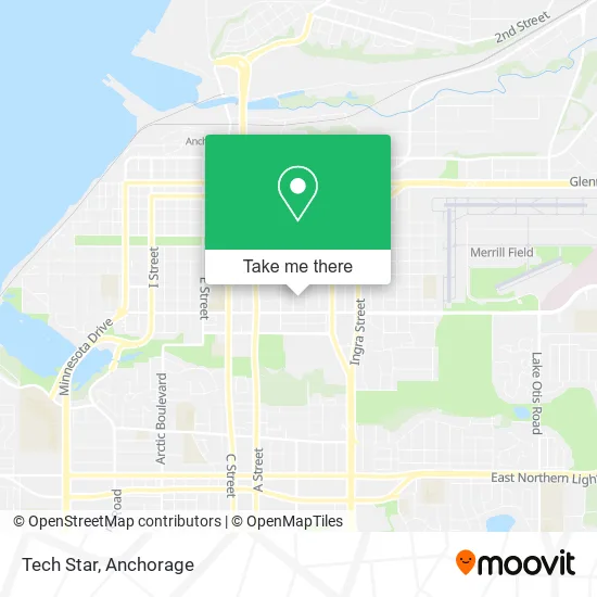 Tech Star map