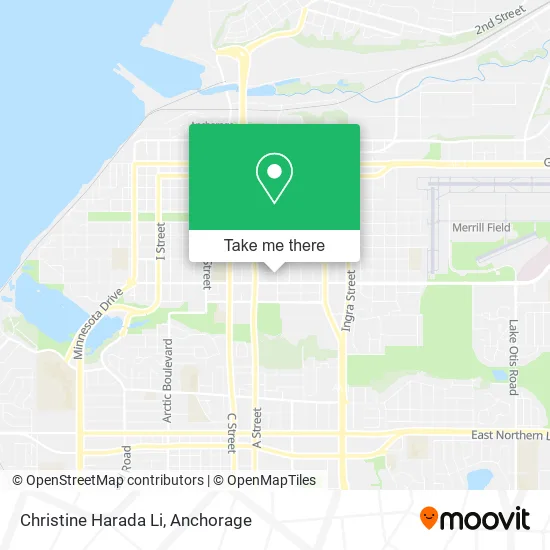 Christine Harada Li map