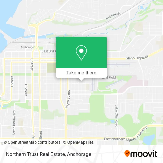 Northern Trust Real Estate map