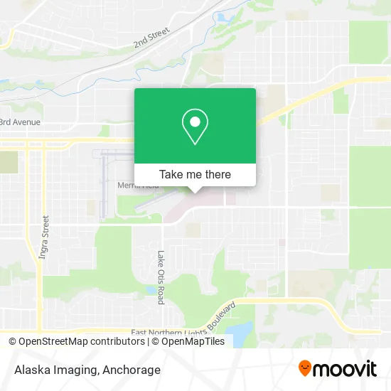Alaska Imaging map