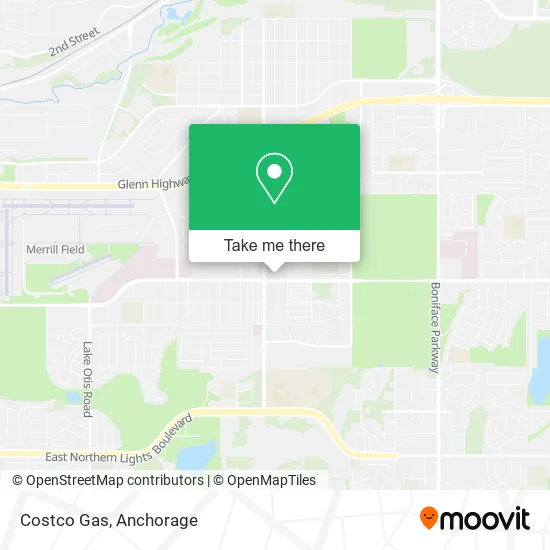 Costco Gas map
