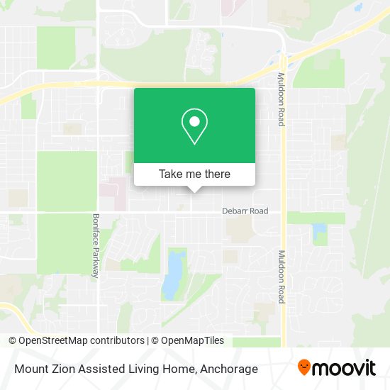 Mount Zion Assisted Living Home map
