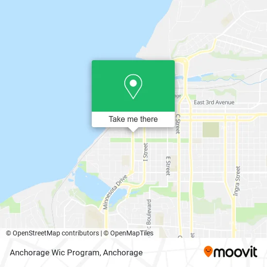 Mapa de Anchorage Wic Program