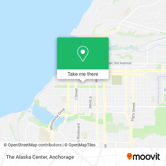 Mapa de The Alaska Center