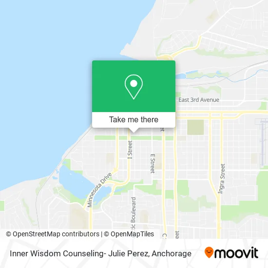 Mapa de Inner Wisdom Counseling- Julie Perez