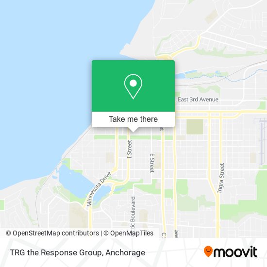 TRG the Response Group map