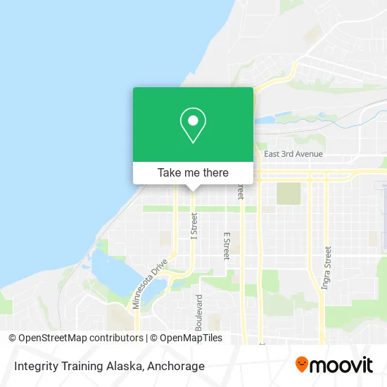 Mapa de Integrity Training Alaska