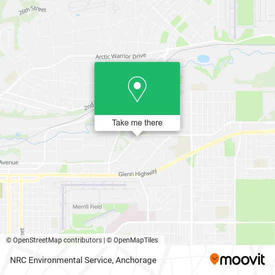 NRC Environmental Service map