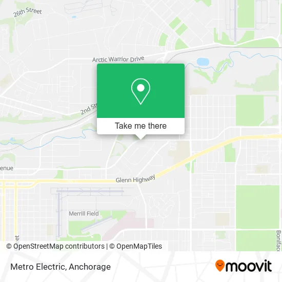 Mapa de Metro Electric