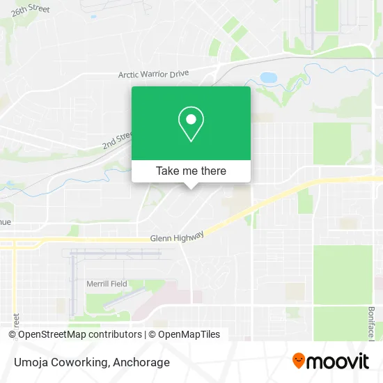 Umoja Coworking map