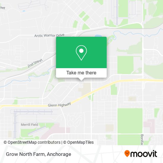 Mapa de Grow North Farm