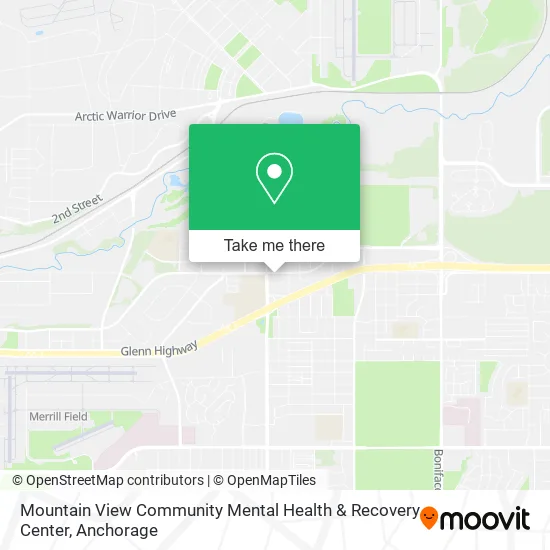Mapa de Mountain View Community Mental Health & Recovery Center