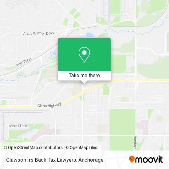 Mapa de Clawson Irs Back Tax Lawyers