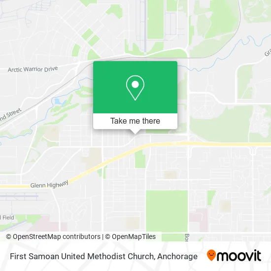 Mapa de First Samoan United Methodist Church