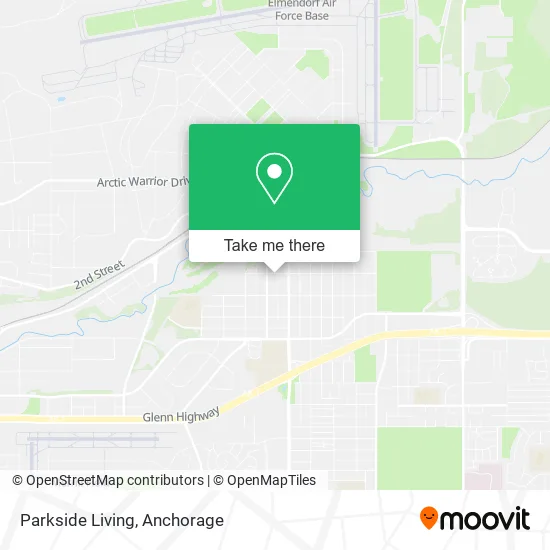 Parkside Living map
