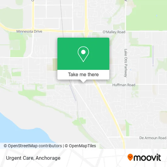 Urgent Care map