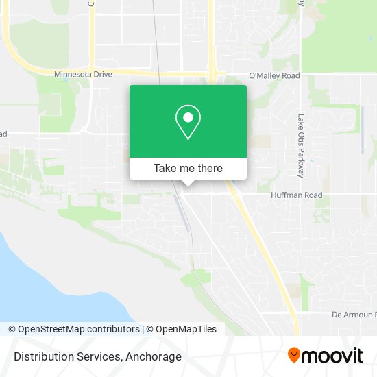Distribution Services map