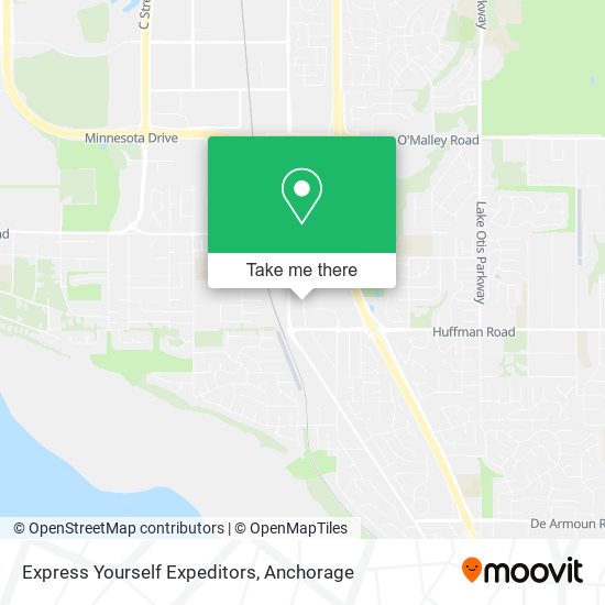 Mapa de Express Yourself Expeditors