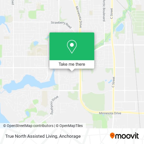 Mapa de True North Assisted Living