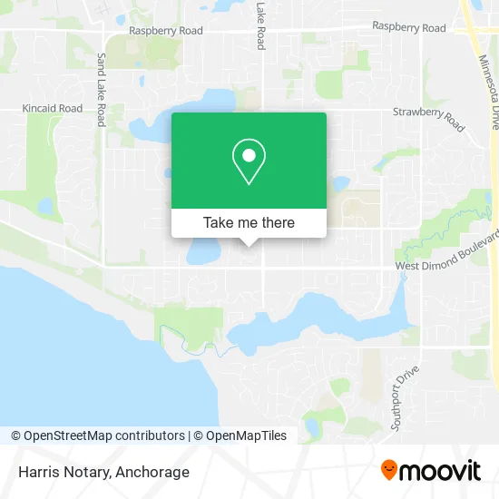 Mapa de Harris Notary