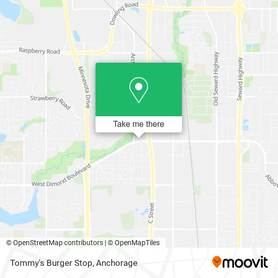 Mapa de Tommy's Burger Stop