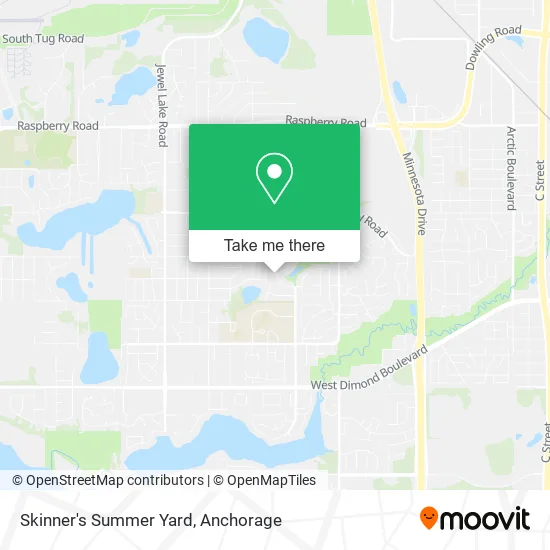 Skinner's Summer Yard map