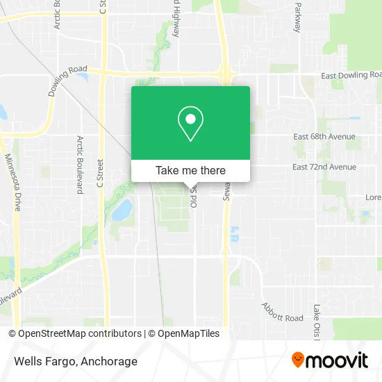 Wells Fargo map