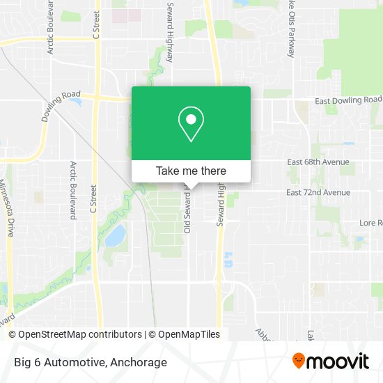 Mapa de Big 6 Automotive