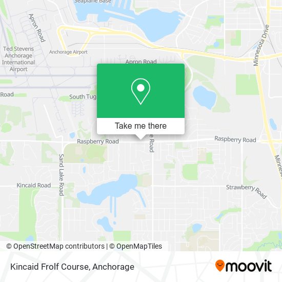Mapa de Kincaid Frolf Course