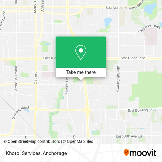 Khotol Services map