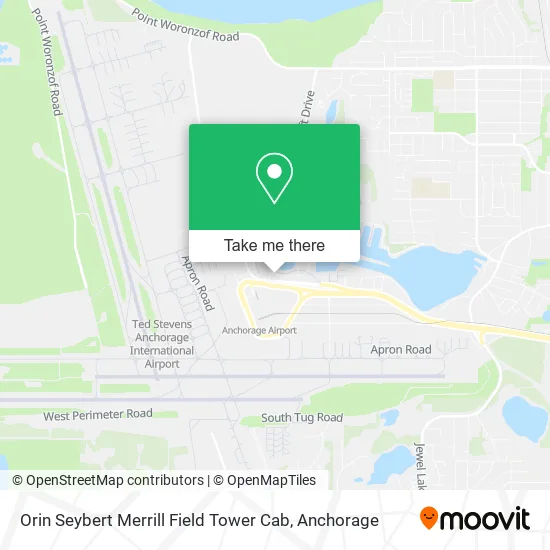 Mapa de Orin Seybert Merrill Field Tower Cab