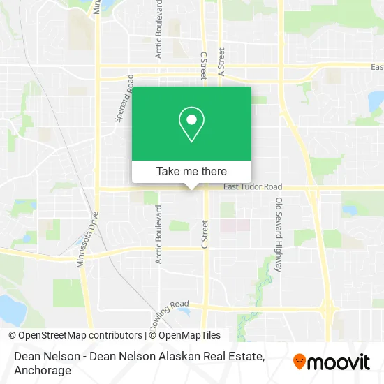Mapa de Dean Nelson - Dean Nelson Alaskan Real Estate