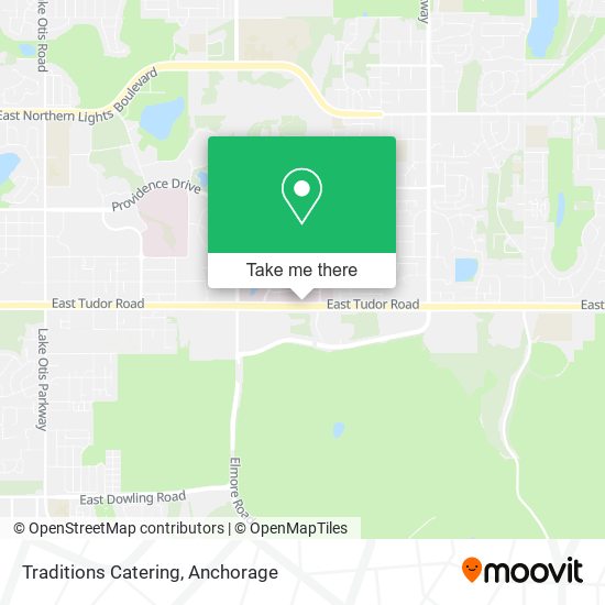 Traditions Catering map
