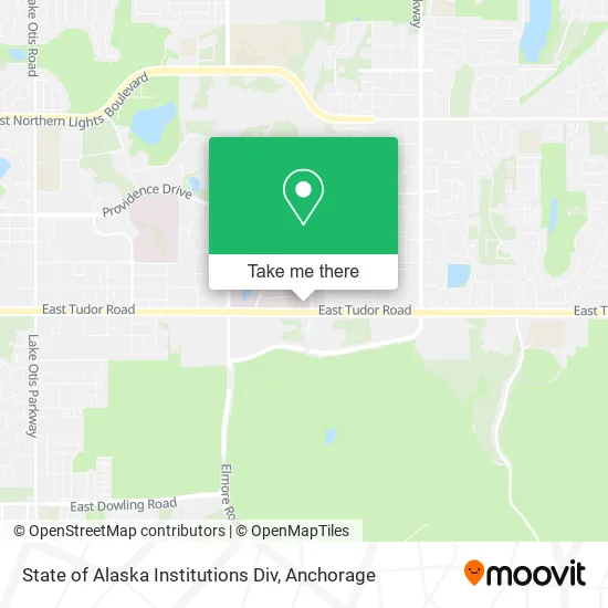 Mapa de State of Alaska Institutions Div