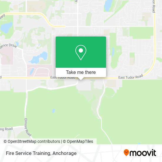 Fire Service Training map