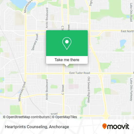 Mapa de Heartprints Counseling