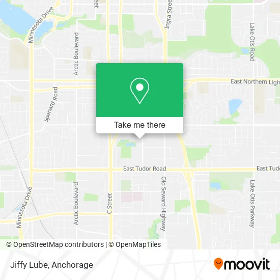 Jiffy Lube map
