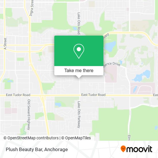 Plush Beauty Bar map