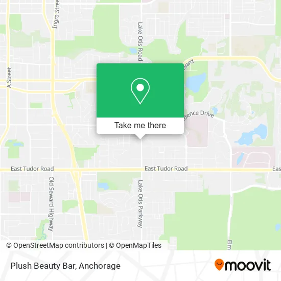Plush Beauty Bar map