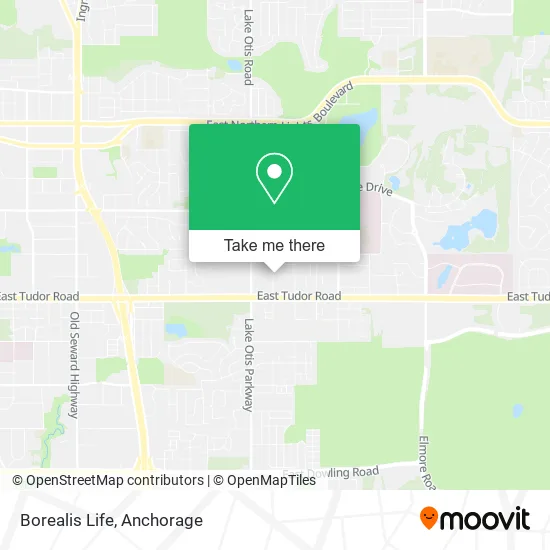 Borealis Life map