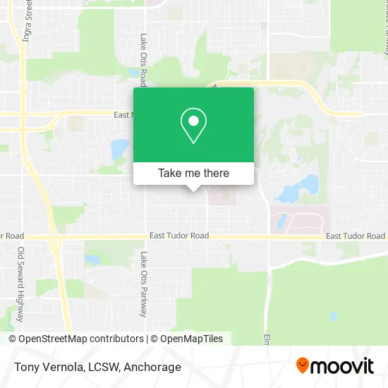 Tony Vernola, LCSW map