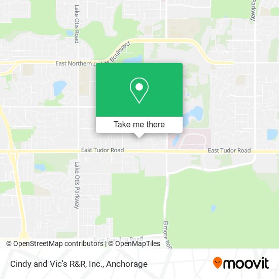 Cindy and Vic's R&R, Inc. map