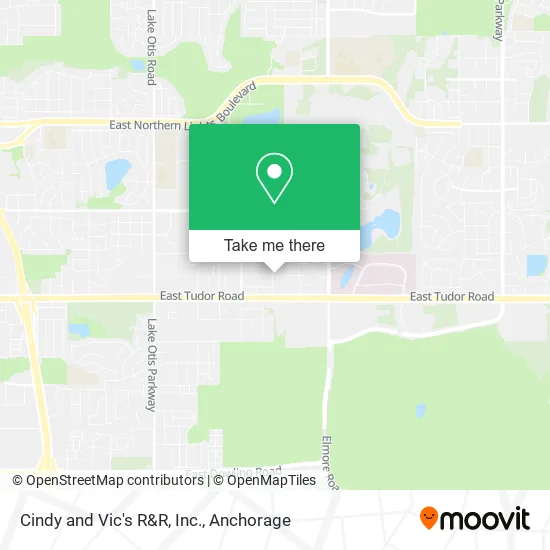 Mapa de Cindy and Vic's R&R, Inc.