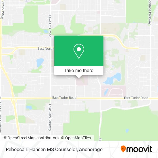 Mapa de Rebecca L Hansen MS Counselor