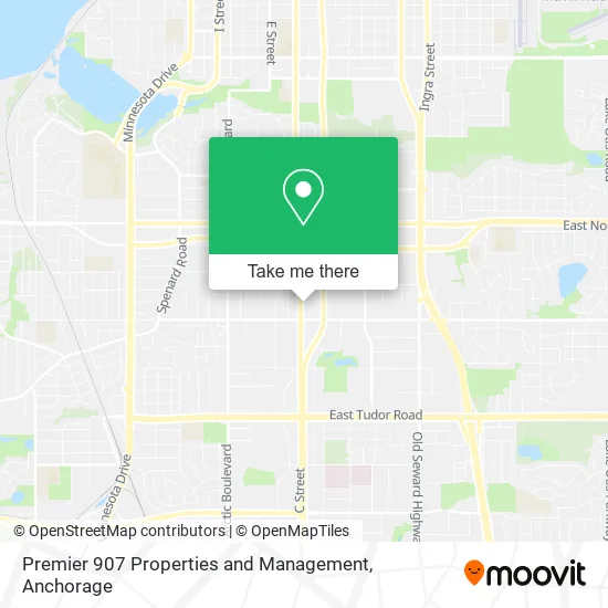 Mapa de Premier 907 Properties and Management