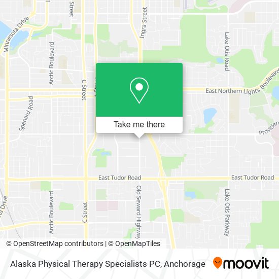 Alaska Physical Therapy Specialists PC map