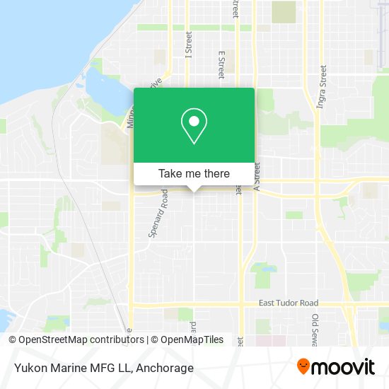 Mapa de Yukon Marine MFG LL