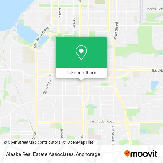 Alaska Real Estate Associates map