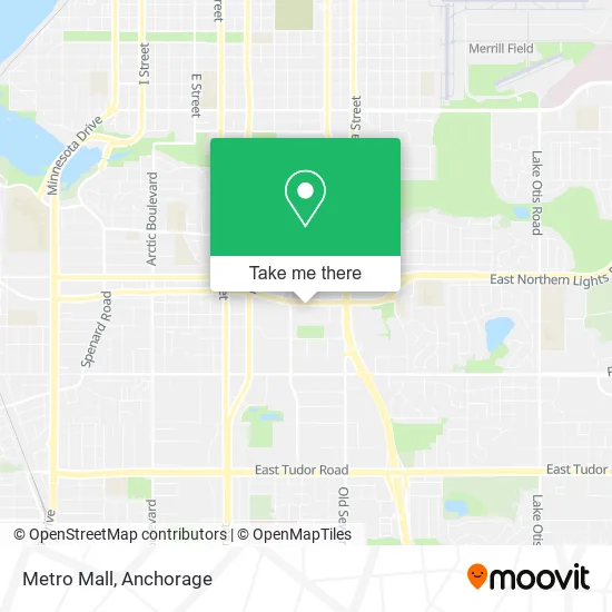 Metro Mall map